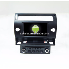 Vente chaude! Lecteur de DVD de voiture Android 6.0 de 7 pouces pour C4 / C-quatre / C-triomphe avec wifi / Bluetooth / GPS / Glonass